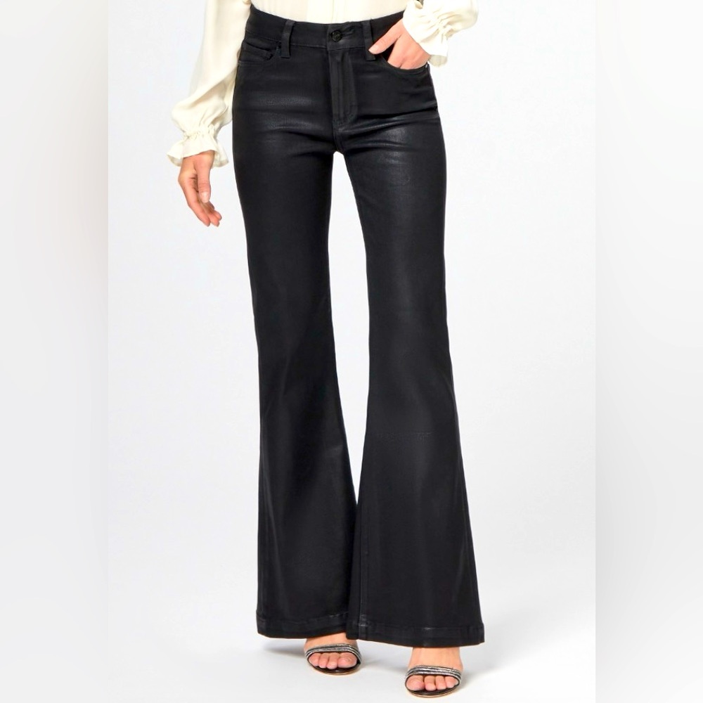 Paige Genevieve- Black Fog Luxe Coating. Size 27